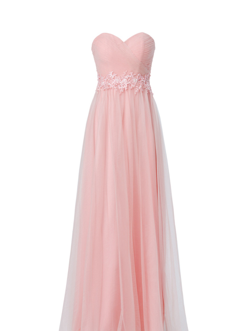 A-line Sweetheart Chiffon Bridesmaid Dress Applique