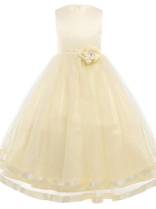 Ball Gown Jewel Tulle Infant Dress Flower