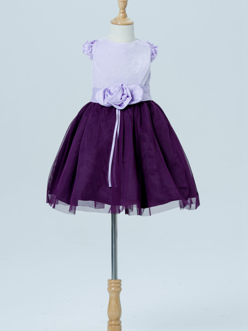 Princess Jewel Tulle Flower Girl Dress