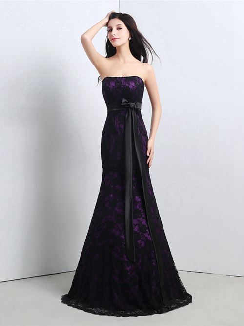 Mermaid Strapless Lace Matric Dress Sash [VIVIDRESS8191] - R2445 ...