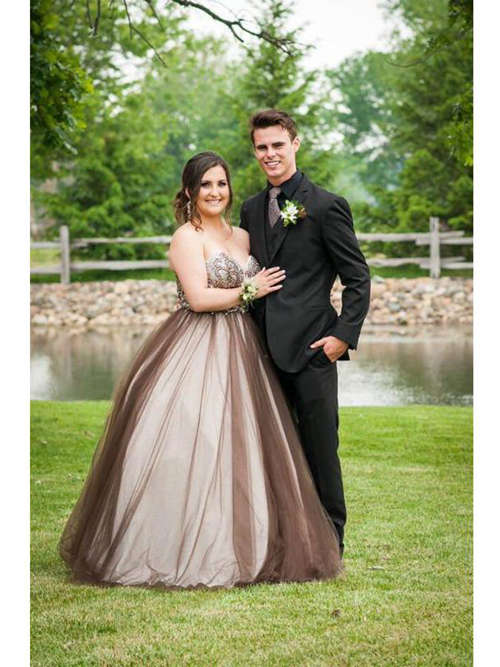Sweetheart Tulle Matric Ball Dress Embroidery