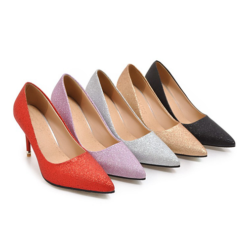 Hot 5 Colours Wedding Party High Heels