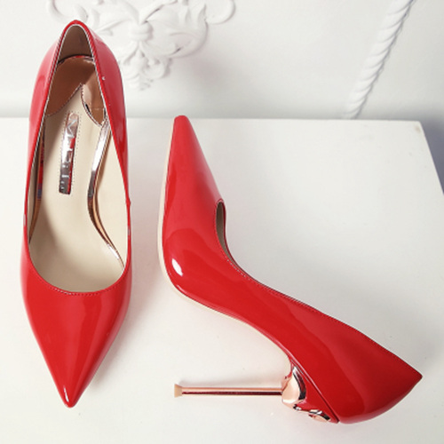 Big Red Wedding Shoes
