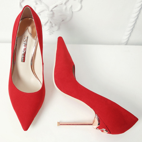 Big Red Bridal Party Shoes