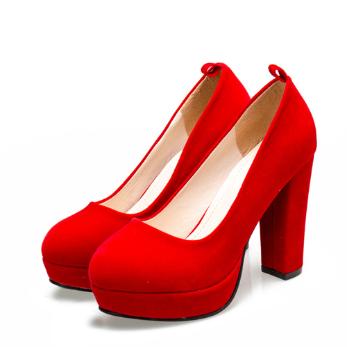 Red Bridal High Heels
