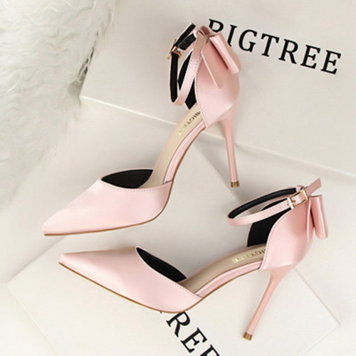 Pink Formal Bridal High Heels