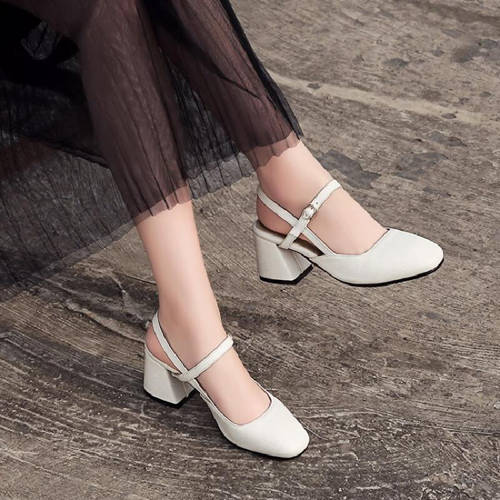 Retro Ivory Formal Party Shoes