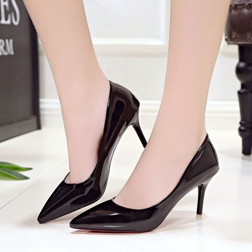 Black Formal Wedding Party Shoes
