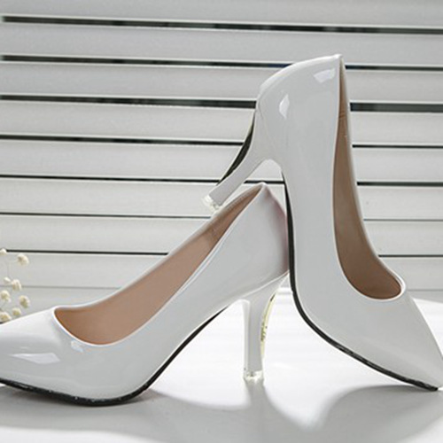 Noble White Wedding Matric Shoes