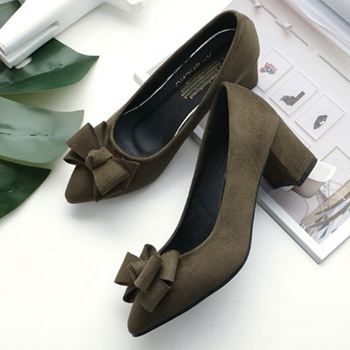 Cool Army Green Wedding Shoes